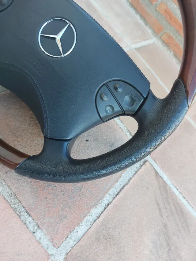 Volante Mercedes W210 Madera