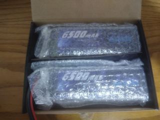 Pack 2 LiPo Zeee 3S 6500mAh 120C EC5