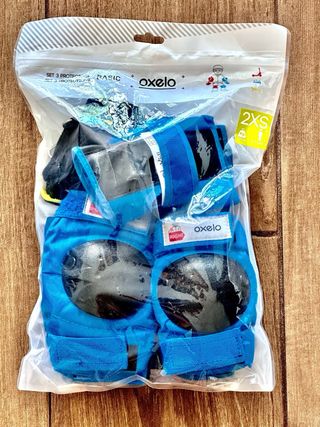 Pack Patines Niño Oxelo + Casco y Proteccion