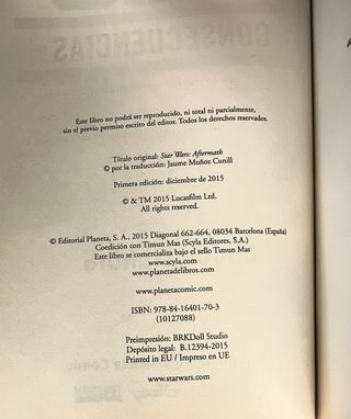 Star Wars Consecuencias El fin del Imperio (nov...