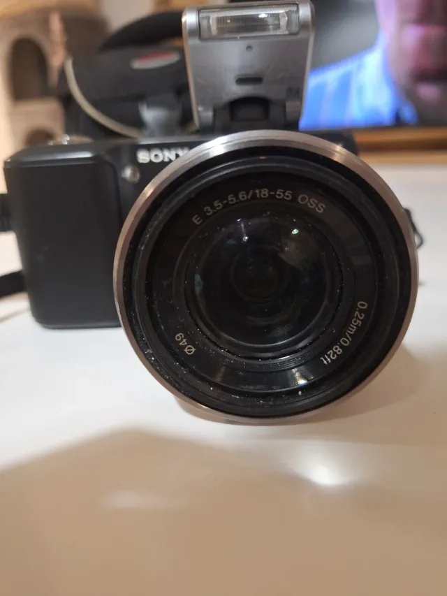 Cámara Sony Alpha NEX-3 18-55mm Negra