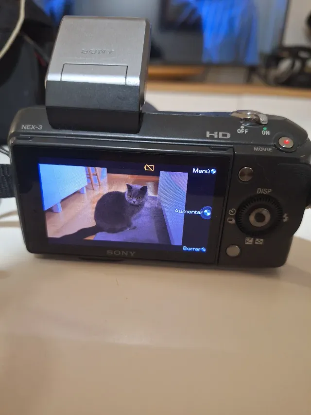 Cámara Sony Alpha NEX-3 18-55mm Negra
