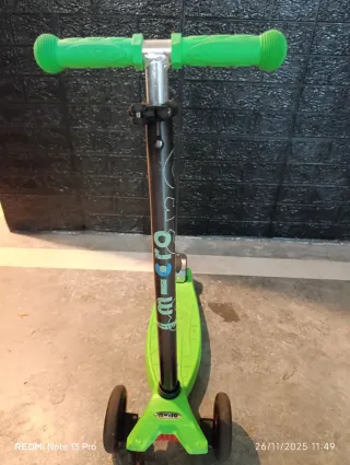 Patinete 3 Ruedas Micro Verde