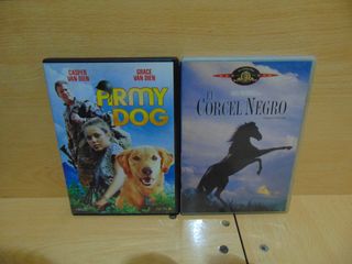 LOTE PELÍCULAS ANIMALES, FAMILAR en DVD.