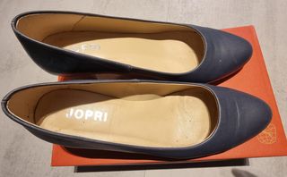 Zapatos de tacón 5 cms talla 38