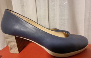 Zapatos de tacón 5 cms talla 38