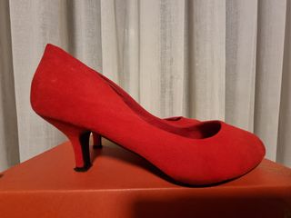 Zapatos de tacón 5 cms talla 38
