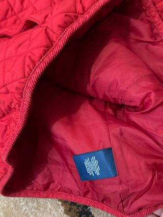 Giacca trapuntata Ralph Lauren rossa donna XS