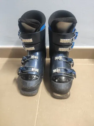 Esquís Salomon Race JR 130cm + botas Wedze 500 24