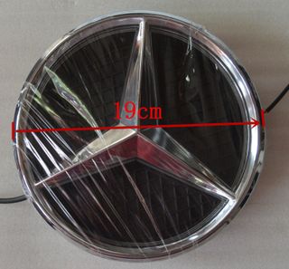 Emblema Estrella LED Mercedes Parrilla
