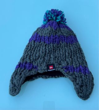 Gorro Quiksilver lana pompom invierno