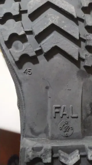 Botas de cuero FAL Talla 45