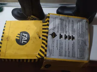 Botas de cuero FAL Talla 45