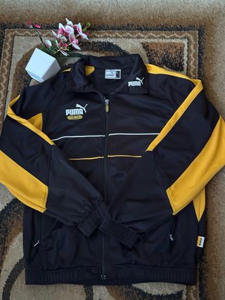 Felpa Puma Vintage S Nero Giallo