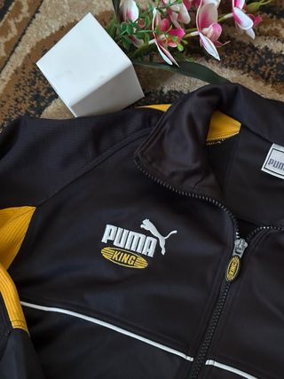 Felpa Puma Vintage S Nero Giallo
