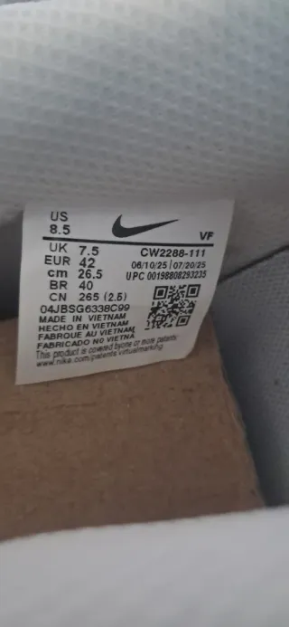 Nike Air Force 1 Bianche Uomo Tg 42.5