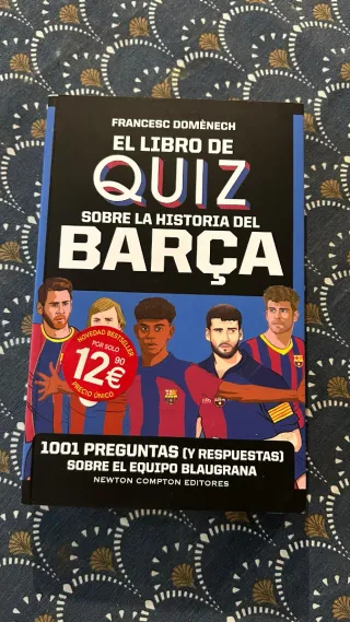 Libros Quiz Real Madrid y F.C. Barcelona