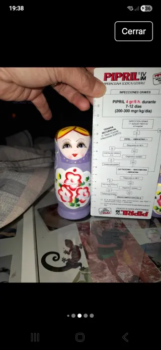 Muñecas Matrioska Moradas