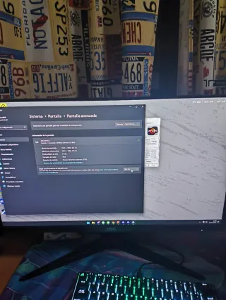 Monitor Gaming 165Hz – Perfecto estado