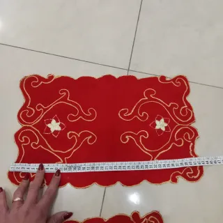 Centrini Natalizi Rosso e Oro