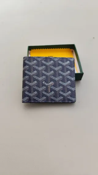 Billetera Goyard Azul