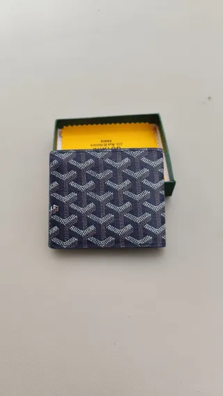 Billetera Goyard Azul