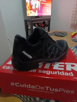 Zapatos de trabajo PANTER negros