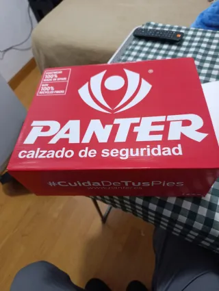 Zapatos de trabajo PANTER negros