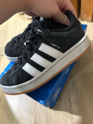 Adidas Campus Scarpe Nere Bianche