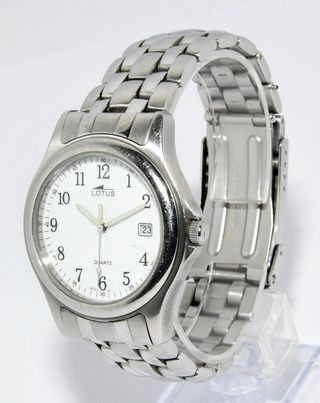 Reloj Lotus 15150 Plata y Blanco