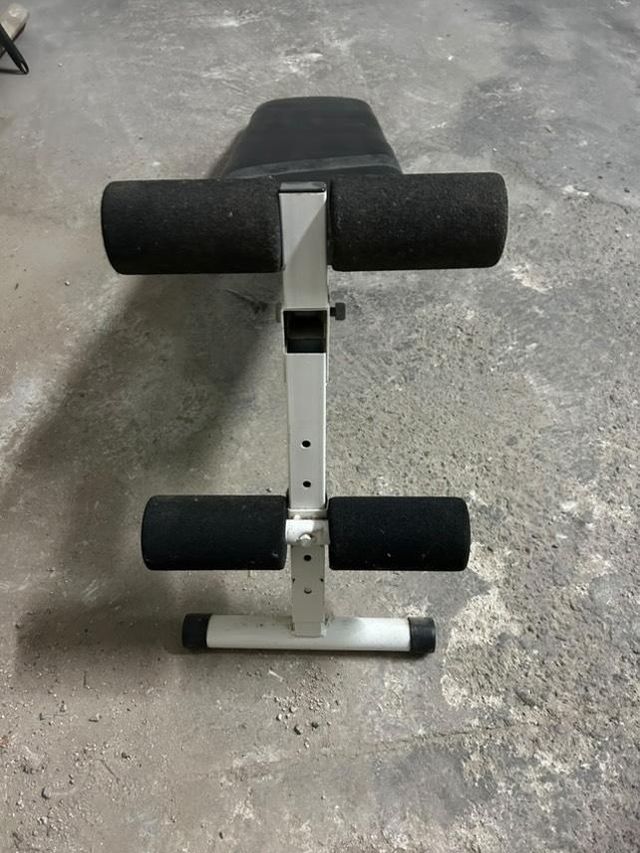 Banco de Abdominales Negro