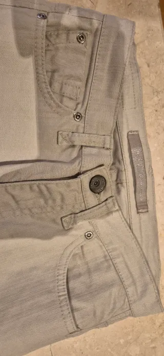 Pantalones new caro gris