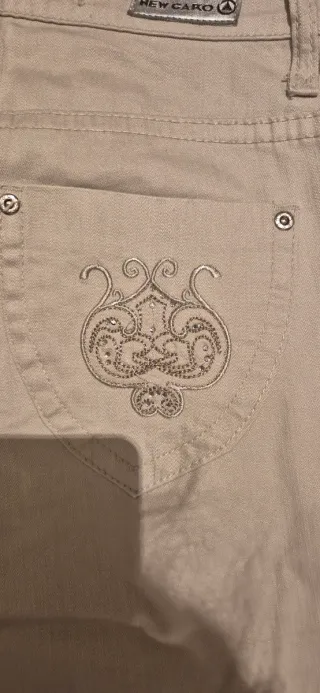 Pantalones new caro gris