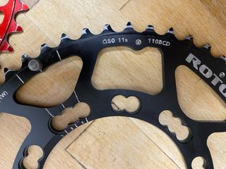 Platos Ovalados Rotor 50/34 BCD 110mm