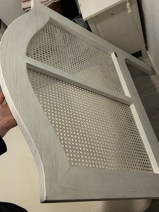 Cabezal cama 105cm madera blanco