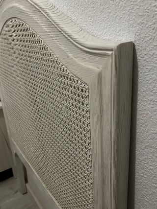 Cabezal cama 105cm madera blanco