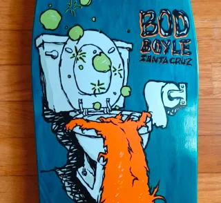 Santa Cruz skateboards Bod Boyle tabla de skate