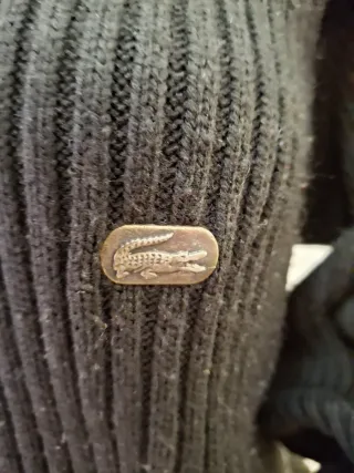 Jersey Lacoste Negro Talla M