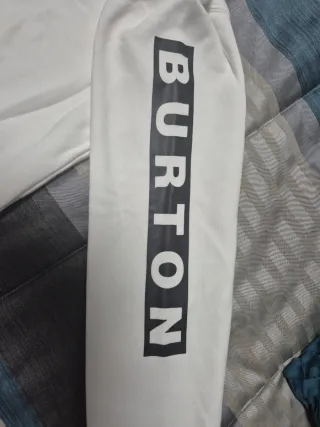 Sudadera Burton Blanca