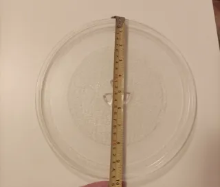 Plato giratorio microondas con carro y estrella