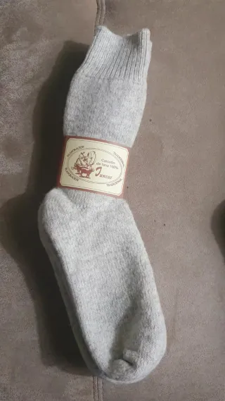 2 Pares Calcetines Lana 100%