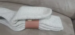 2 Pares Calcetines Lana 100%