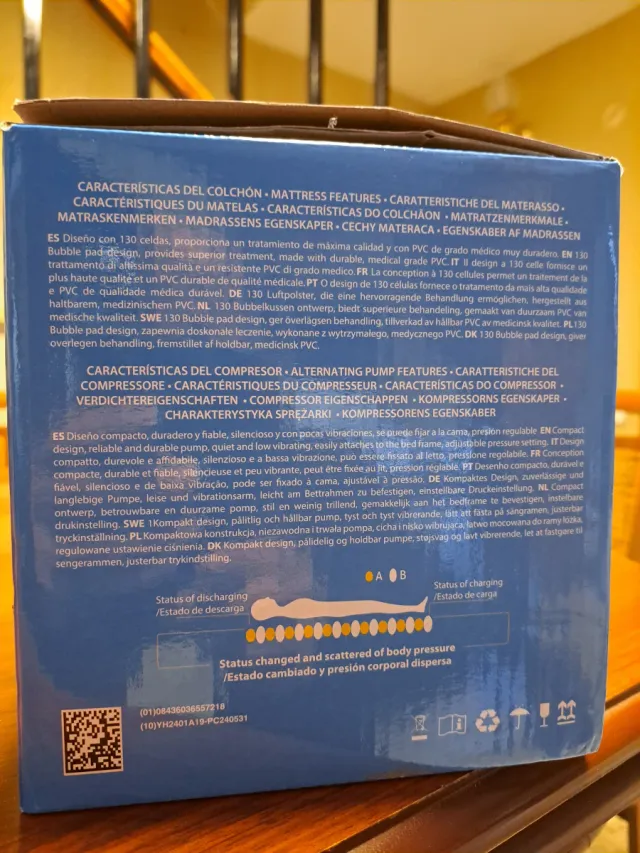 Colchón Antiescaras Aire MOBICLINIC