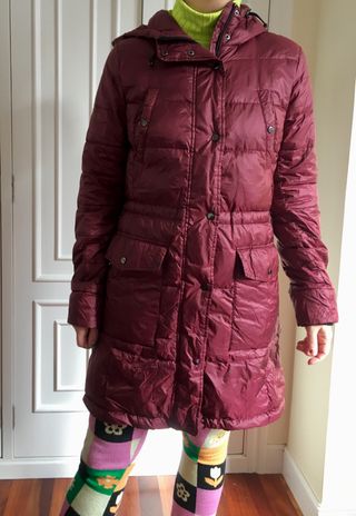 Plumífero plegable talla M