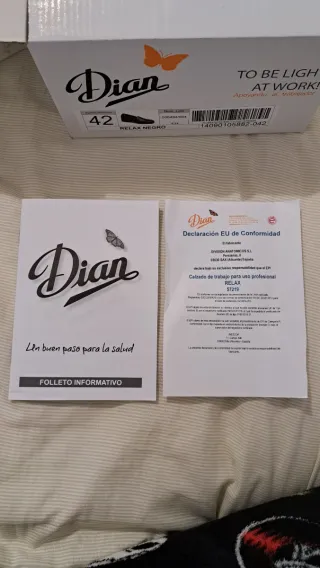 Zapatos Dian Relax Negro Talla 42