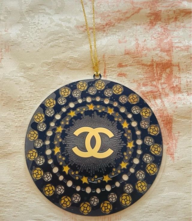 Chanel Christmas ornament / Ornamento - Colgante