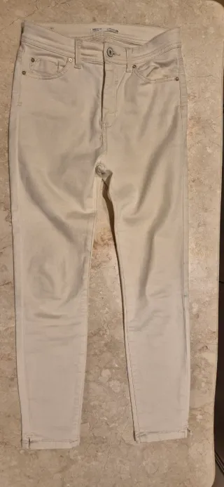 Pantalón Cortefiel elástico beige