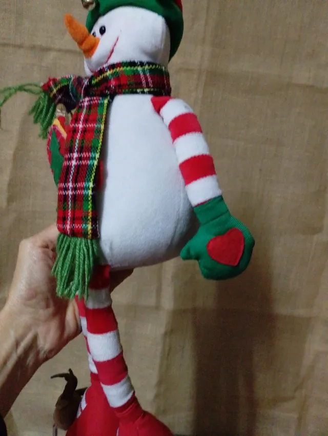 Boneco Decorativo de Natal Boneco de Neve