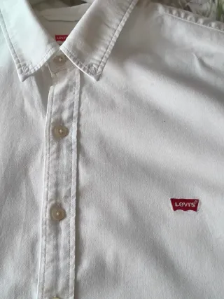 Camisa (ibicenca)Levi's Blanca T/L #levis