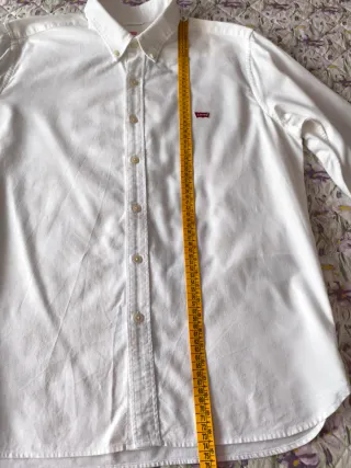 Camisa (ibicenca)Levi's Blanca T/L #levis